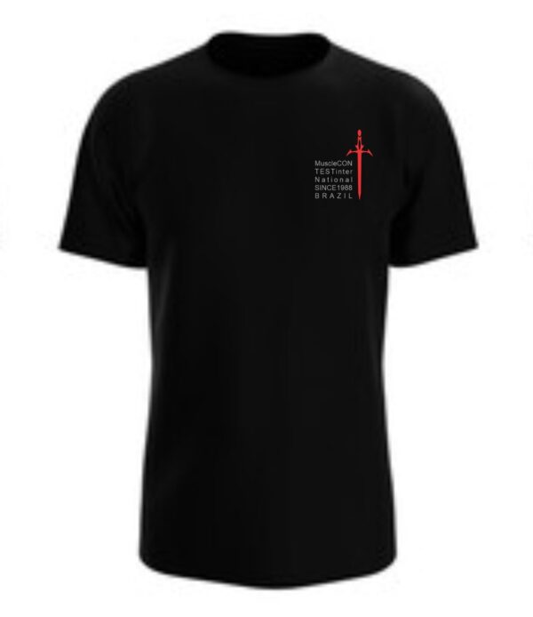 CAMISETA PRETA THE CROSS CONQUERED DEATH - Image 3