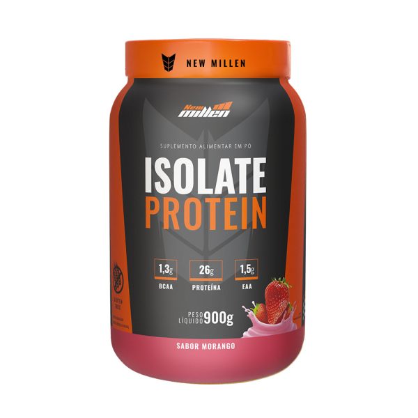 ISOLATE PROTEIN NEW MILLEN MORANGO 900G