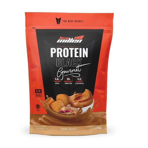 PROTEIN BLACK NEW MILLEN 1,8KG - PAÇOCA