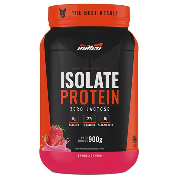 ISOLATE PROTEIN MORANGO POTE NEW MILLEN