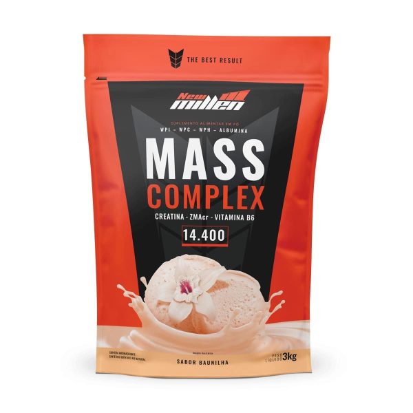 MASS COMPLEX BAUNILHA NEW MILLEN 3KG