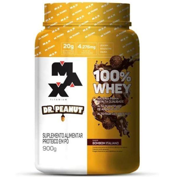 100% WHEY DR. PEANUT BOMBOM ITALIANO MAX