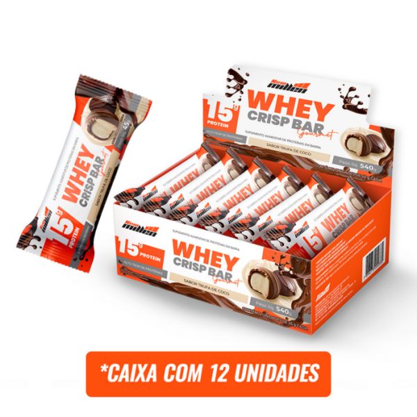 WHEY CRISP BAR CREME DE AVELÃ