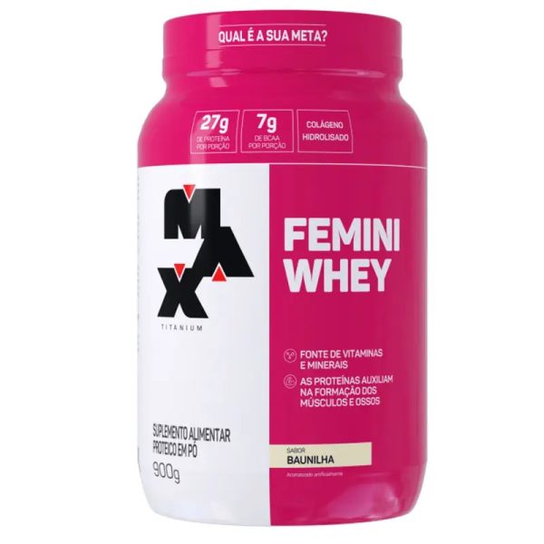 FEMINI WHEY BAUNILHA MAX
