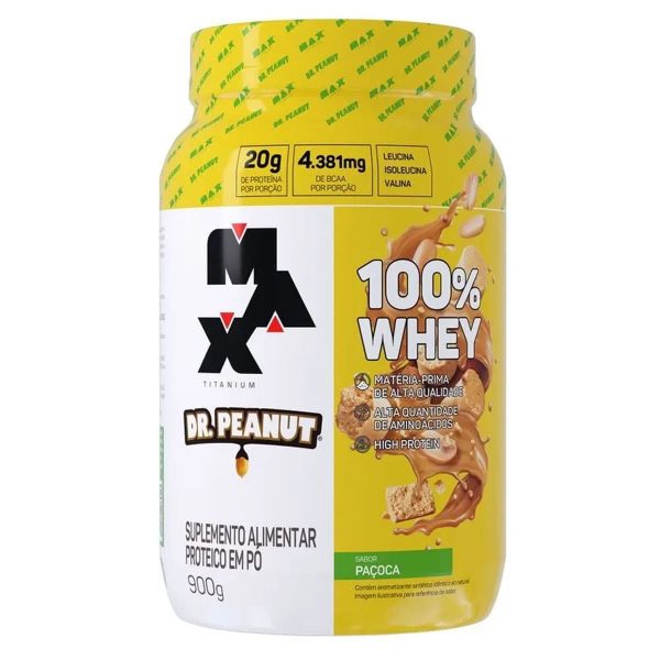 100% WHEY DR. PEANUT PAÇOCA MAX