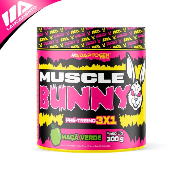 MUSCLE BUNNY MAÇÃ VERDE ADAPTOGEN
